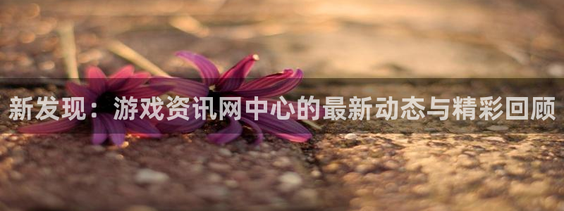 多彩娱乐代理登陆：新发现：游戏资讯网中心的最新动态与精彩回顾